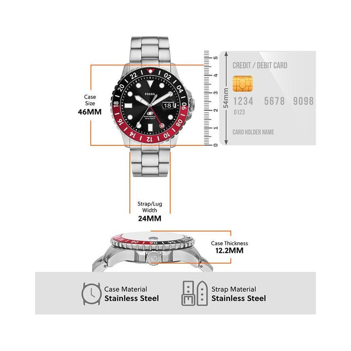 FOSSIL Men Fossil Blu FS6092