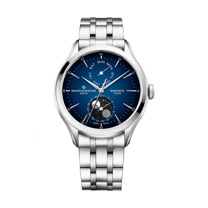Baume &amp; Mercier Clifton 10725 Moon Phase Automatic Men&