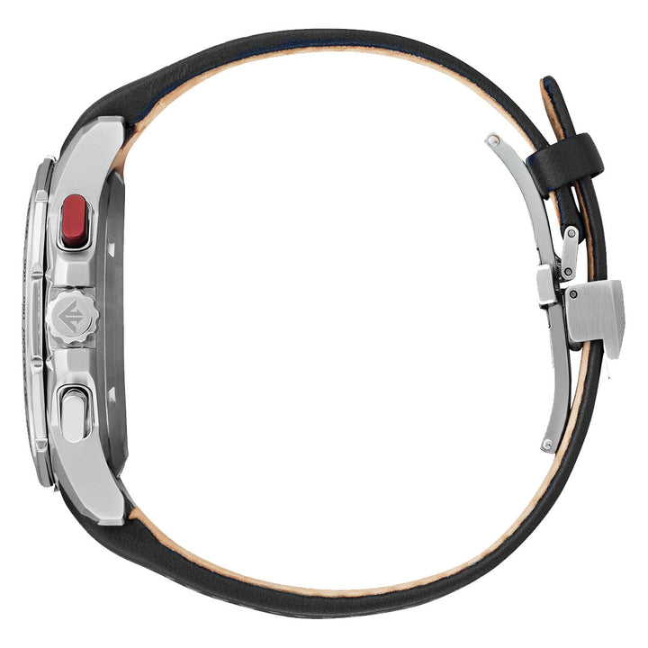 CITIZEN ECO-DRIVE GENTS WATCH BLACK DIAL - BL5570-01E