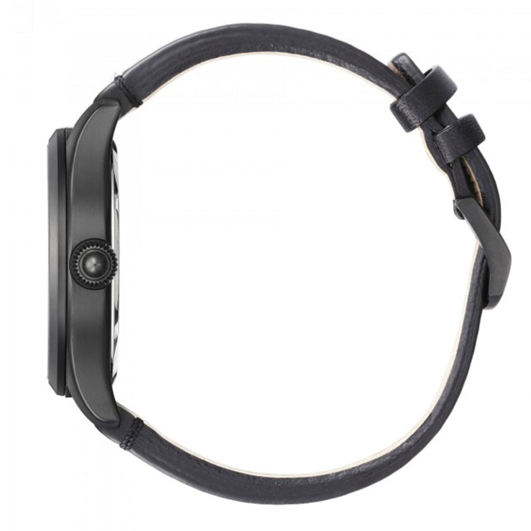 CITIZEN ECO-DRIVE GENTS WATCH BLACK DIAL - BM6835-23E