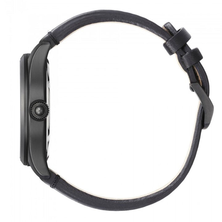 CITIZEN ECO-DRIVE GENTS WATCH BLACK DIAL - BM6835-23E