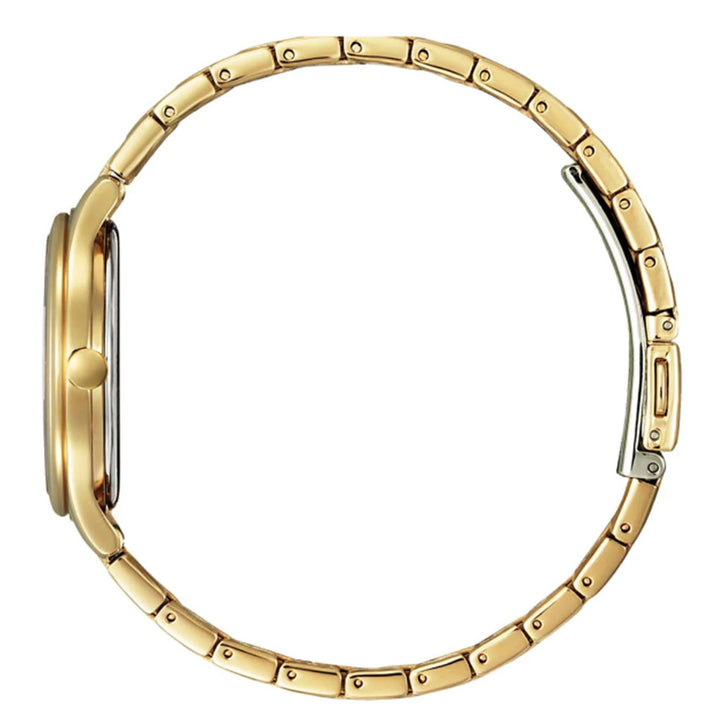 CITIZEN ECO-DRIVE LADIES WATCH PINK DIAL - EM0503-75X