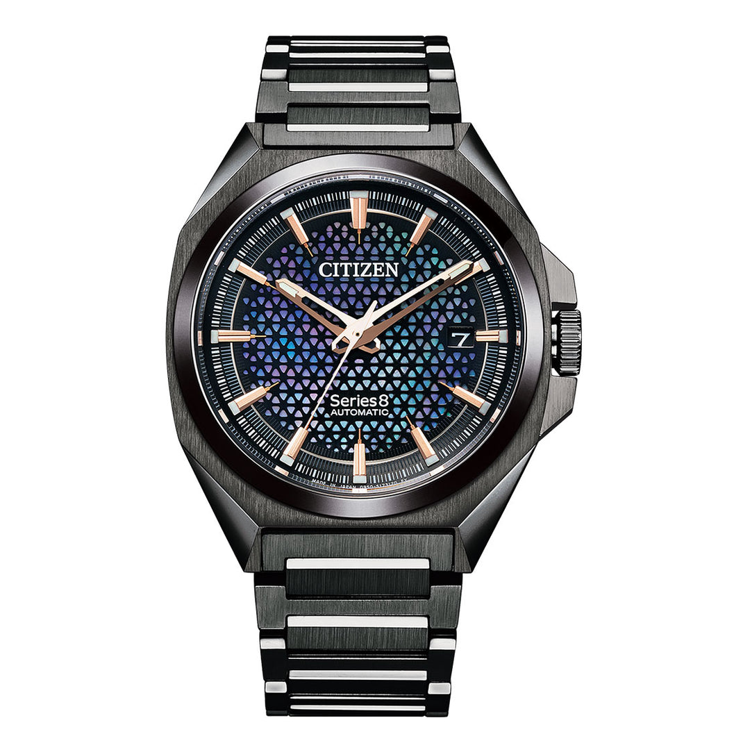 CITIZEN AUTOMATIC GENTS WATCH BLUE DIAL - NA1015-81Z