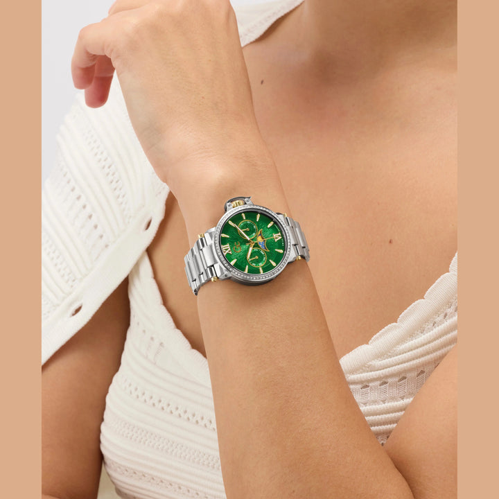 Gc MoonChic Z69001L7 Emerald Dial Women&
