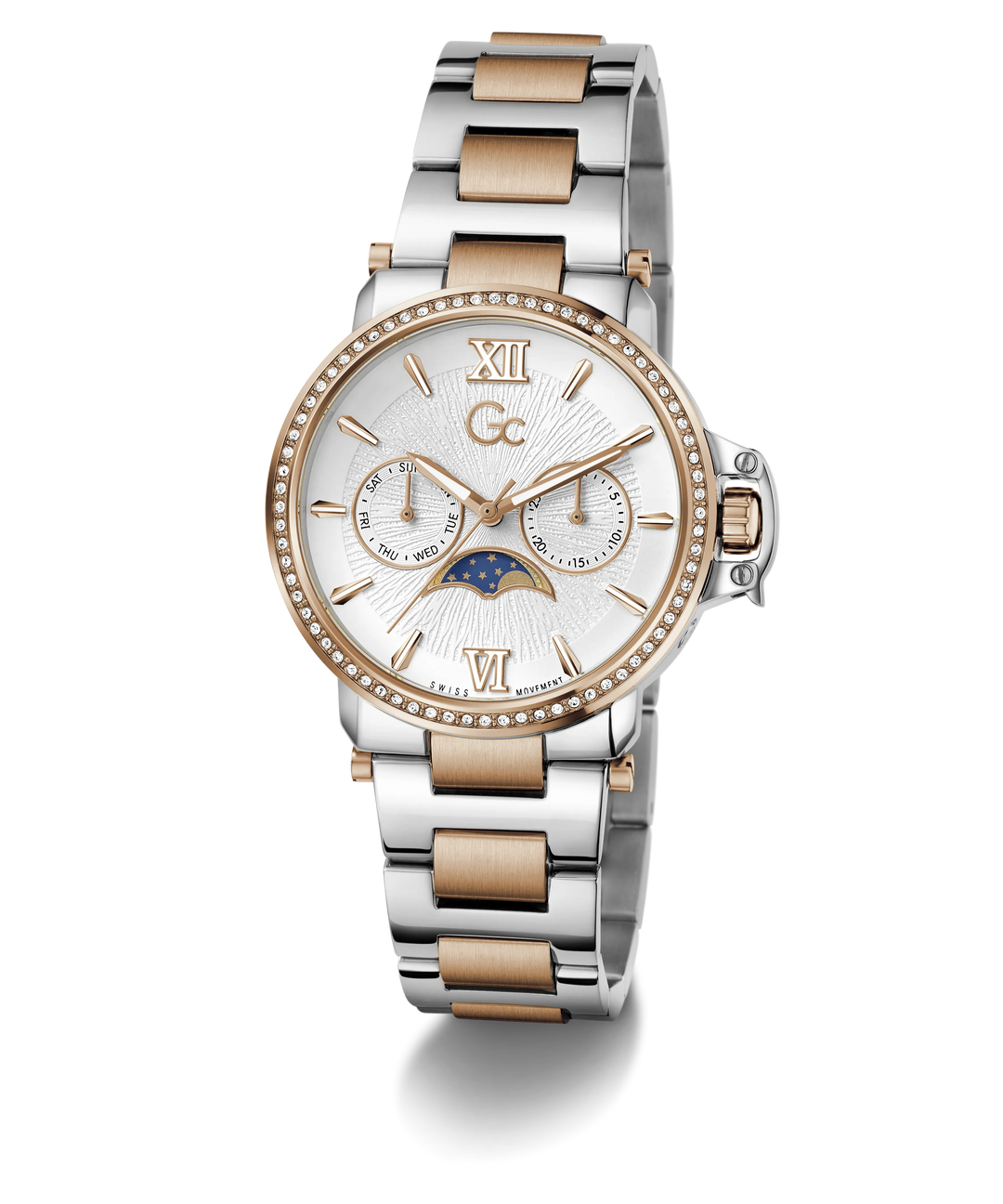 Gc MoonChic Z69002L1 White Dial Watch