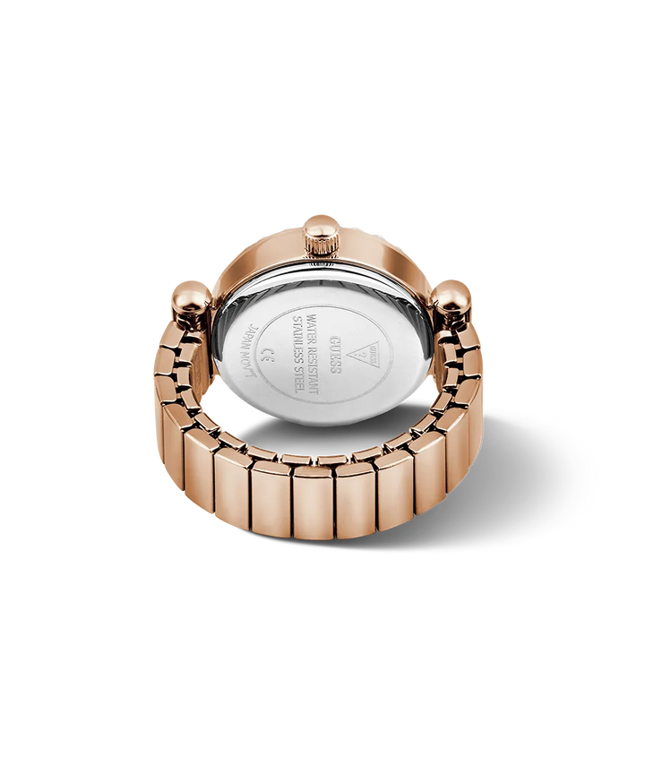 GUESS Anna Rose Gold Tone Analog Watch Ring
