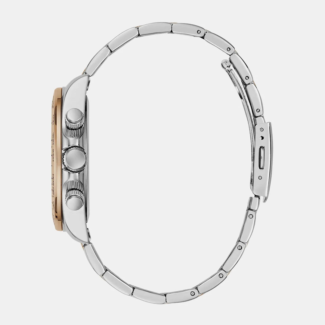 Guess Arthur Silver Dial Chronograph Men&