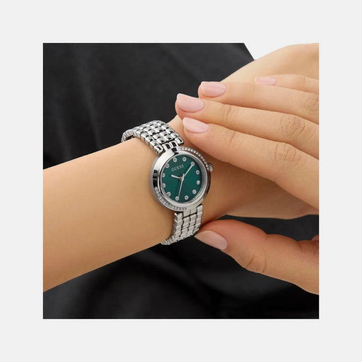 Guess Clara GW0930L1 Green Dial Women&