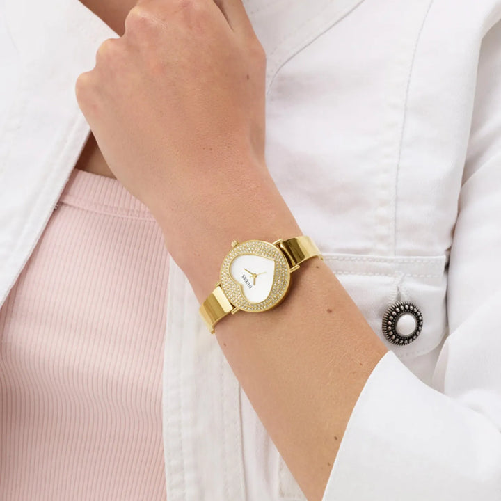Guess Gb Hartly GW0991L2 White Dial Women&