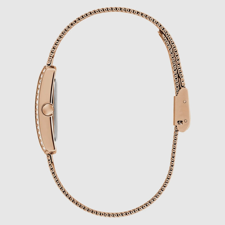 Guess Gd Bonnet GW0997L3 Rose Gold-Tone White Dial Women&