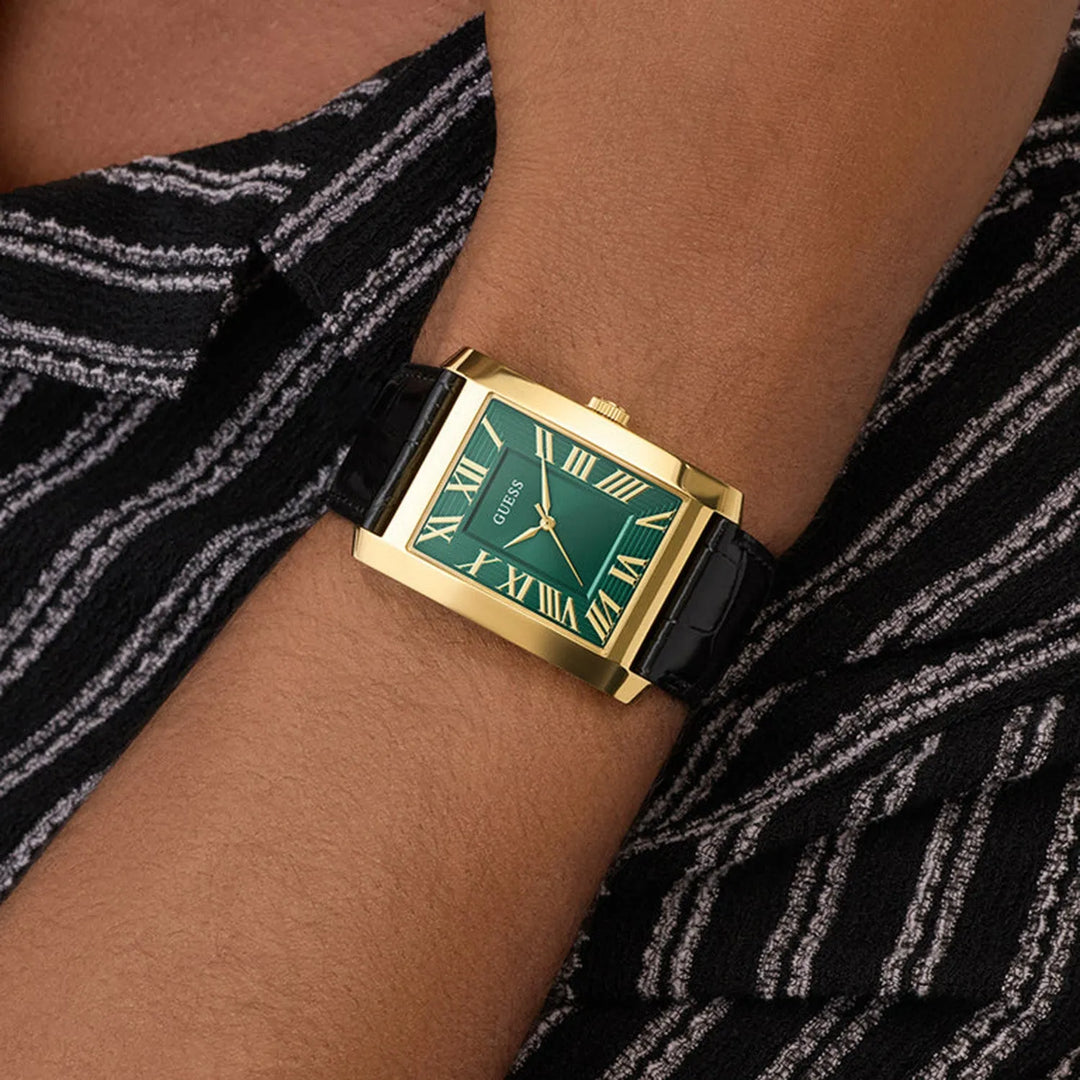 Guess Gd Clyde GW1003G3 Green Dial Men&
