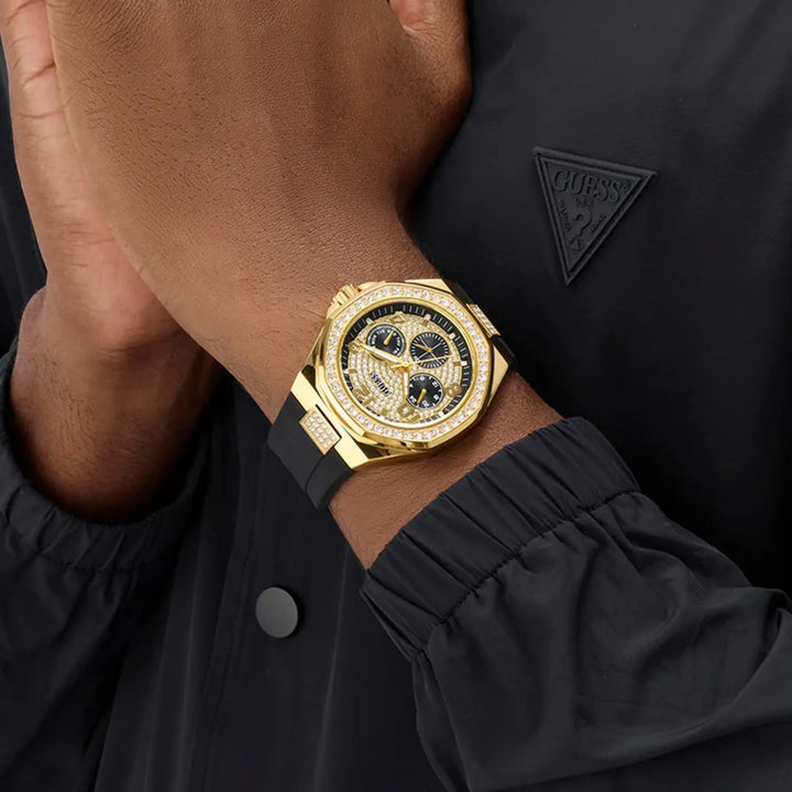 Guess Gt Empire GW1002G2 Black Dial Men&
