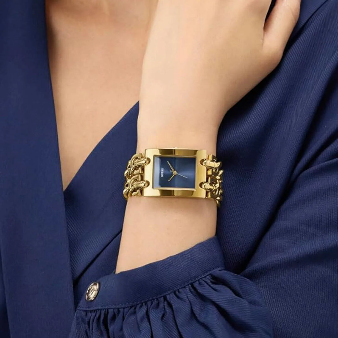 Guess GW0740L3 Heavy Metal Blue Dial Women&