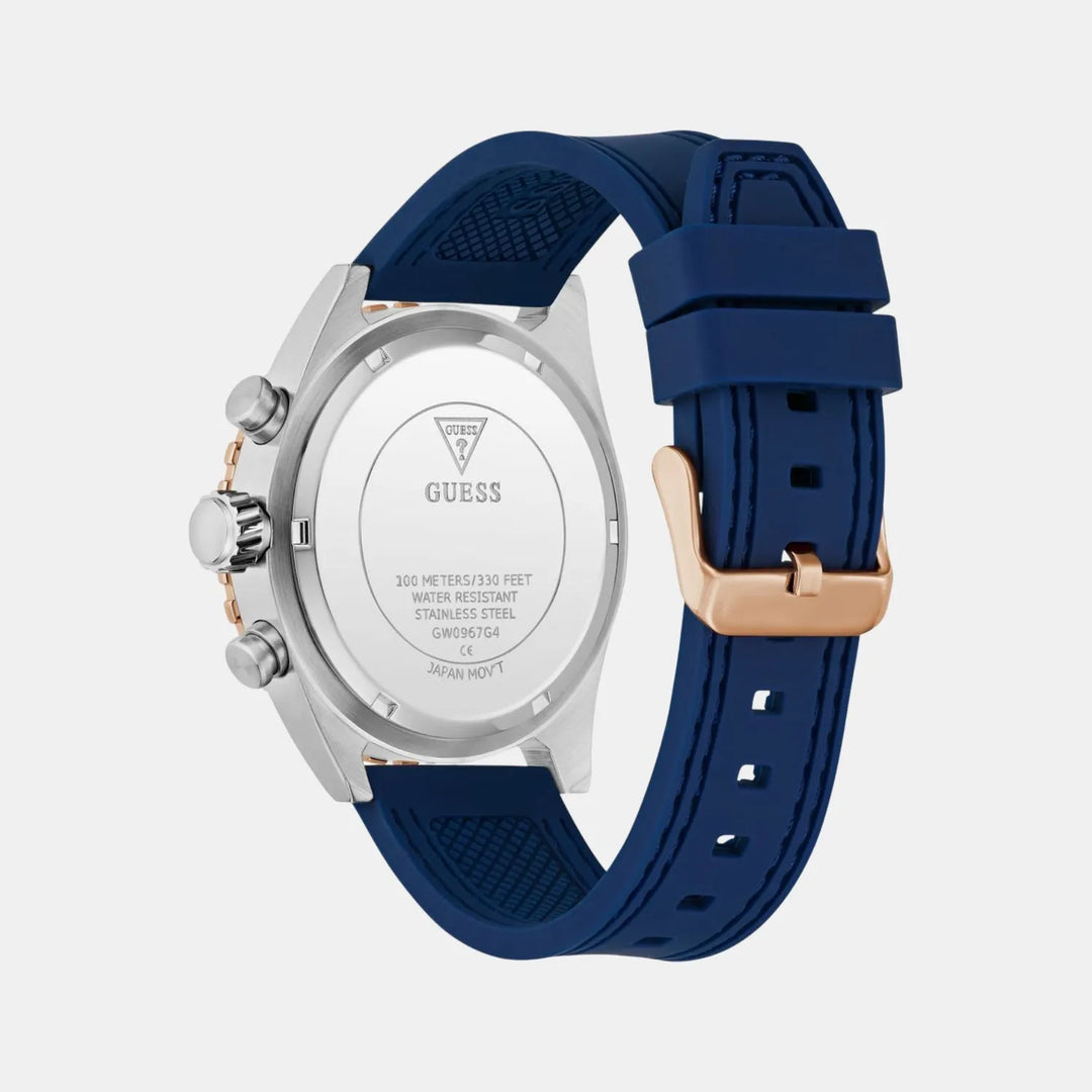Guess GW0967G4 Defender Chronograph Blue Dial Men&