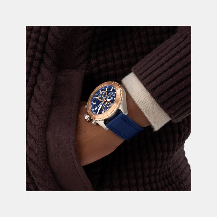 Guess GW0967G4 Defender Chronograph Blue Dial Men&