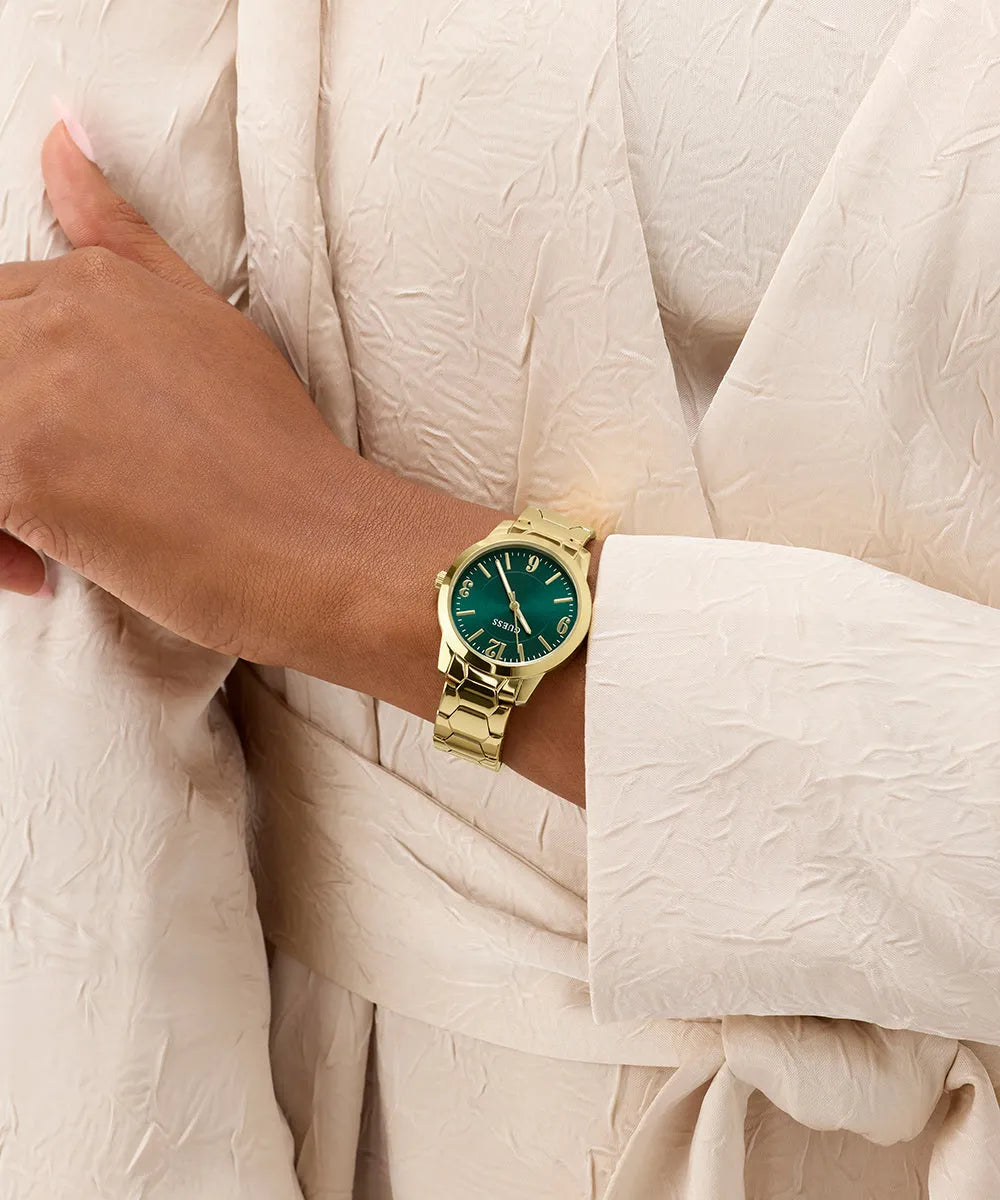GUESS GW1028L2 Green Dial Ladies Watch