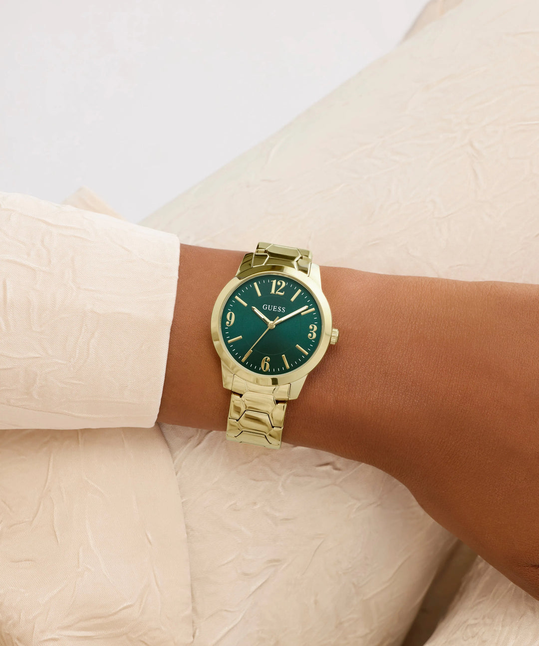 GUESS GW1028L2 Green Dial Ladies Watch