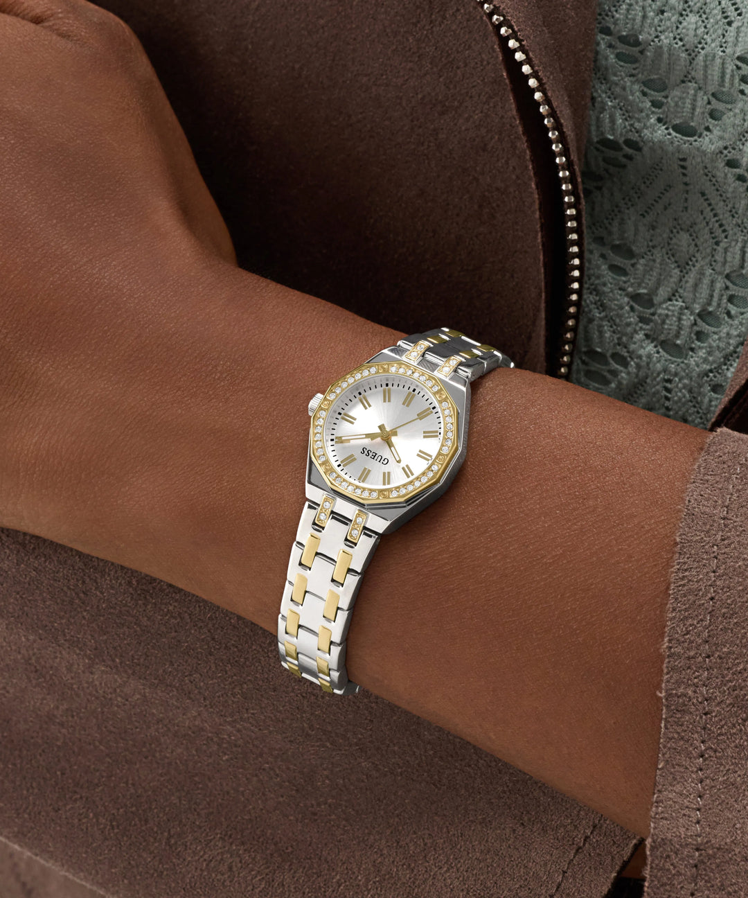 GUESS Ladies Pixie GW0931L3 Two-Tone Watch