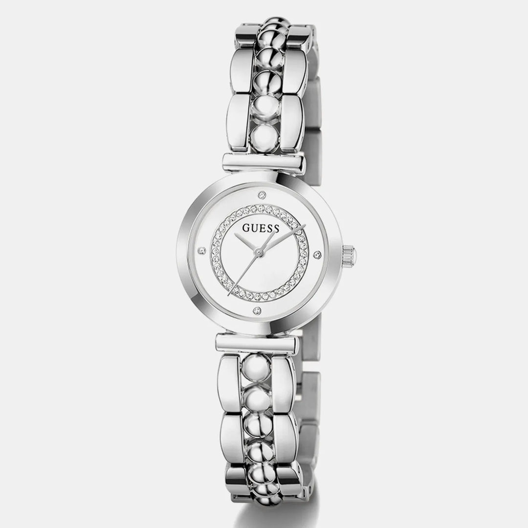 Guess Leena GW0994L1 Silver Sunray Dial Women&