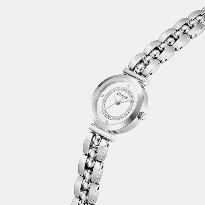 Guess Leena GW0994L1 Silver Sunray Dial Women&
