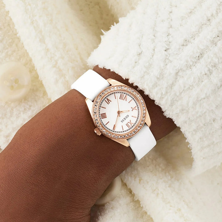 Guess Mini Luna GW1000L3 White Dial Women&