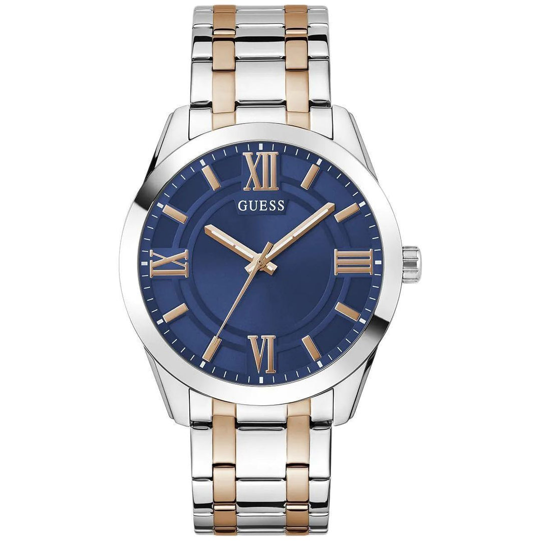 GUESS ELLIOT Mens Two Tone Analog Watch GW0893G2