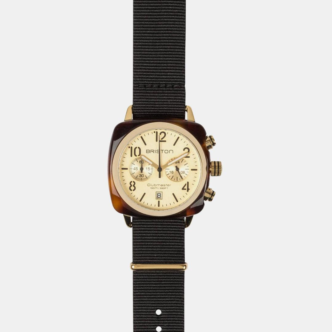 Briston Clubmaster Classic 14140.PYA.T.7.NB Champagne Dial Unisex Watch