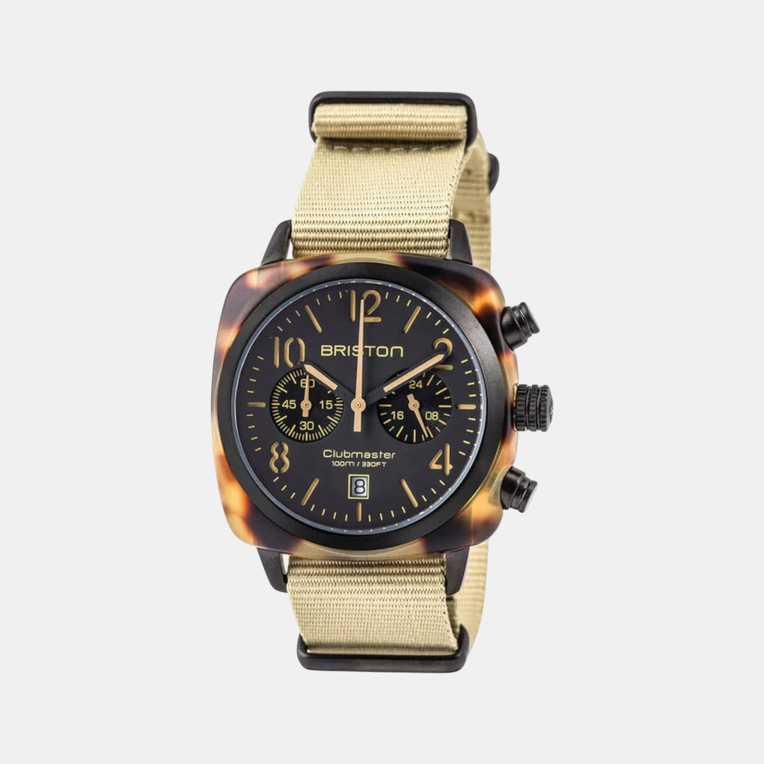 Briston Clubmaster Classic 14140.PBAM.TS.5.NK Black Dial Unisex Watch