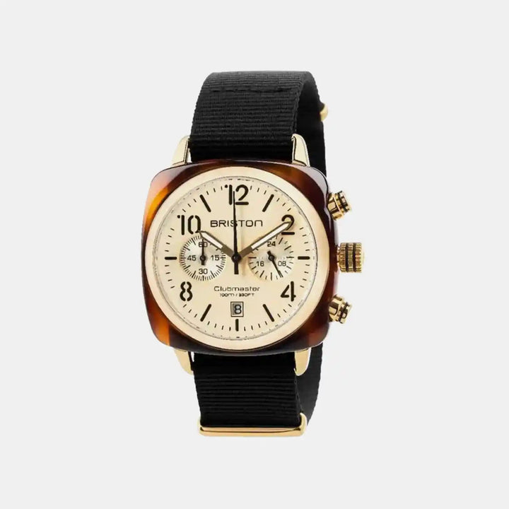Briston Clubmaster Classic 14140.PYA.T.7.NB Champagne Dial Unisex Watch