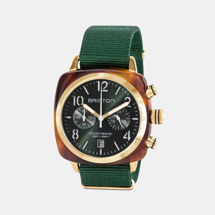Briston Clubmaster Classic 15140.PYA.T.10.NBG Green Dial Men&