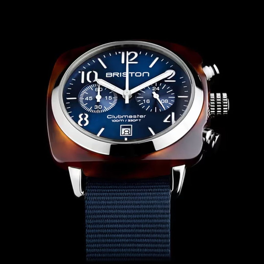 Briston Clubmaster Classic 15140.SA.T.9.NNB Blue Dial Men&