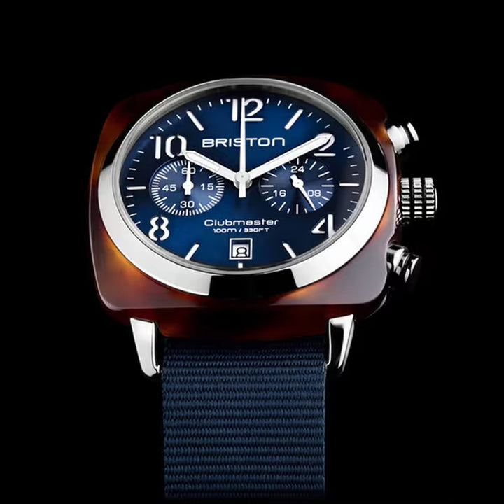 Briston Clubmaster Classic 15140.SA.T.9.NNB Blue Dial Men&