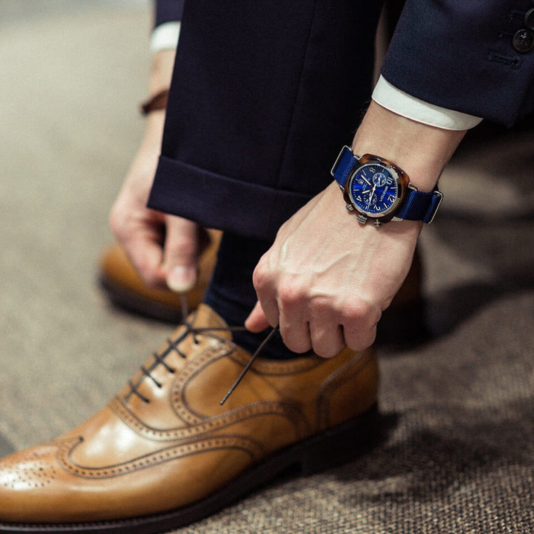 Briston Clubmaster Classic 15140.SA.T.9.NNB Blue Dial Men&