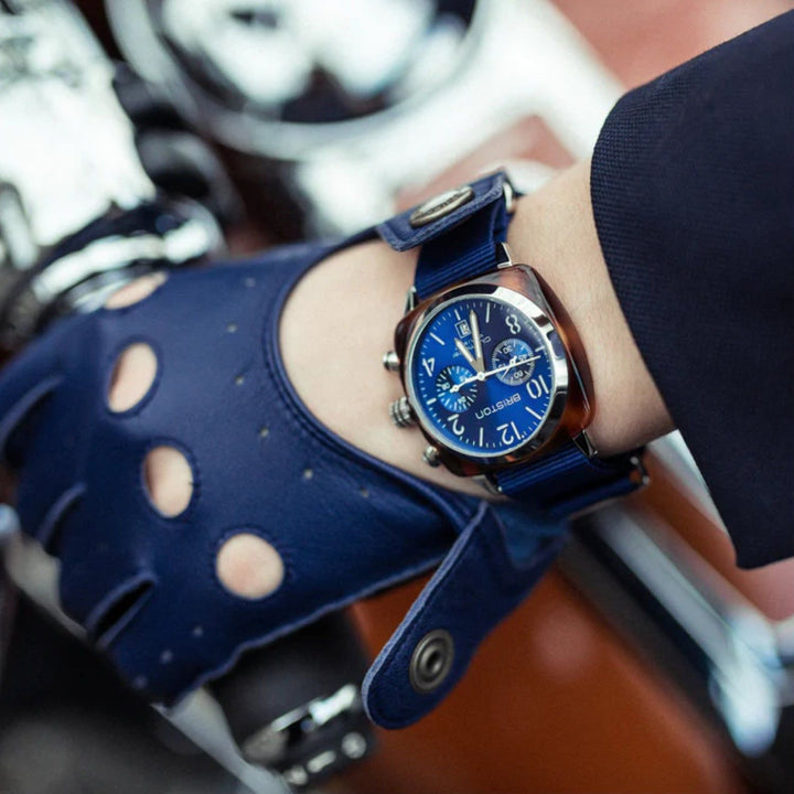 Briston Clubmaster Classic 15140.SA.T.9.NNB Blue Dial Men&