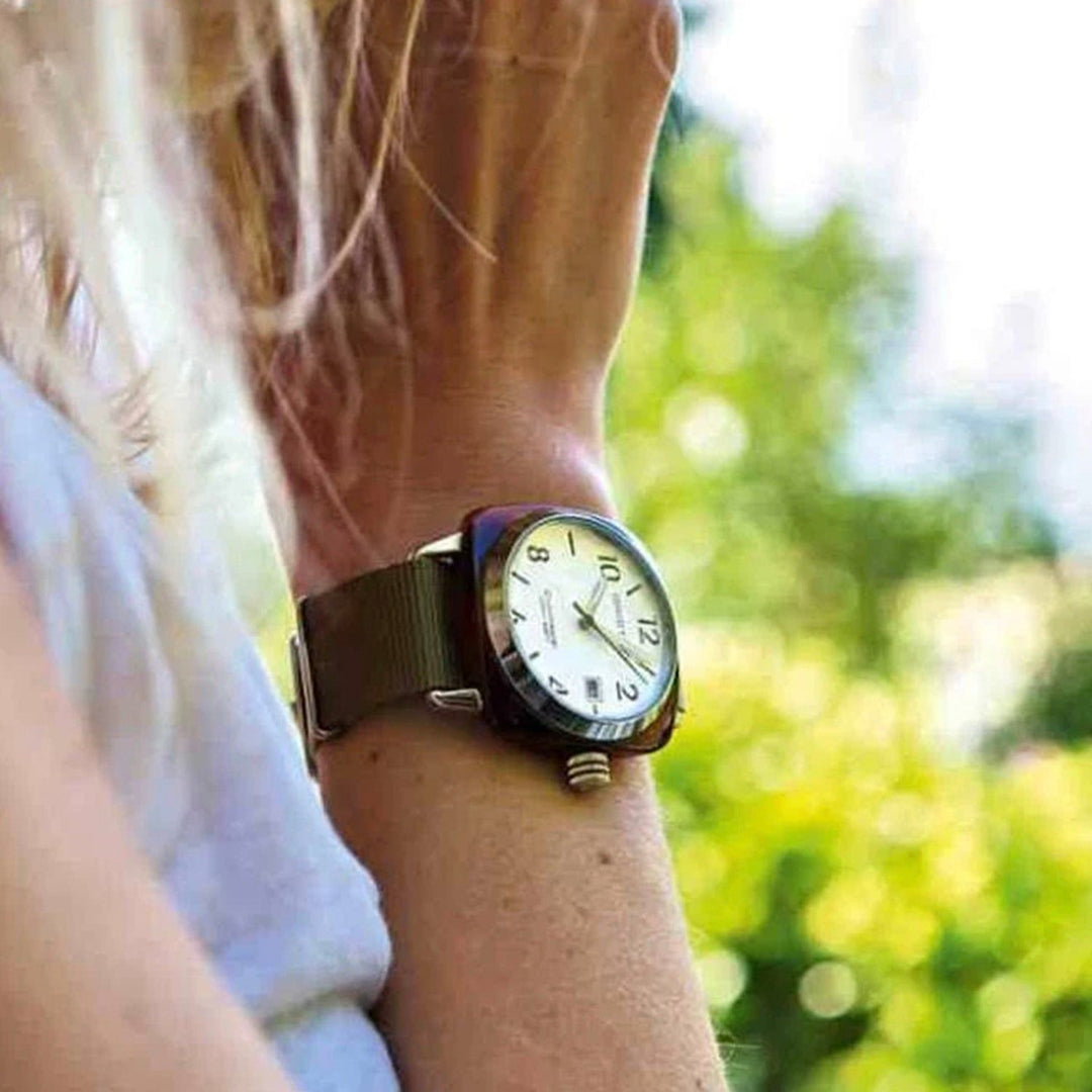 Briston Clubmaster Classic 16240.SA.T.2.NGA White Dial Unisex Watch