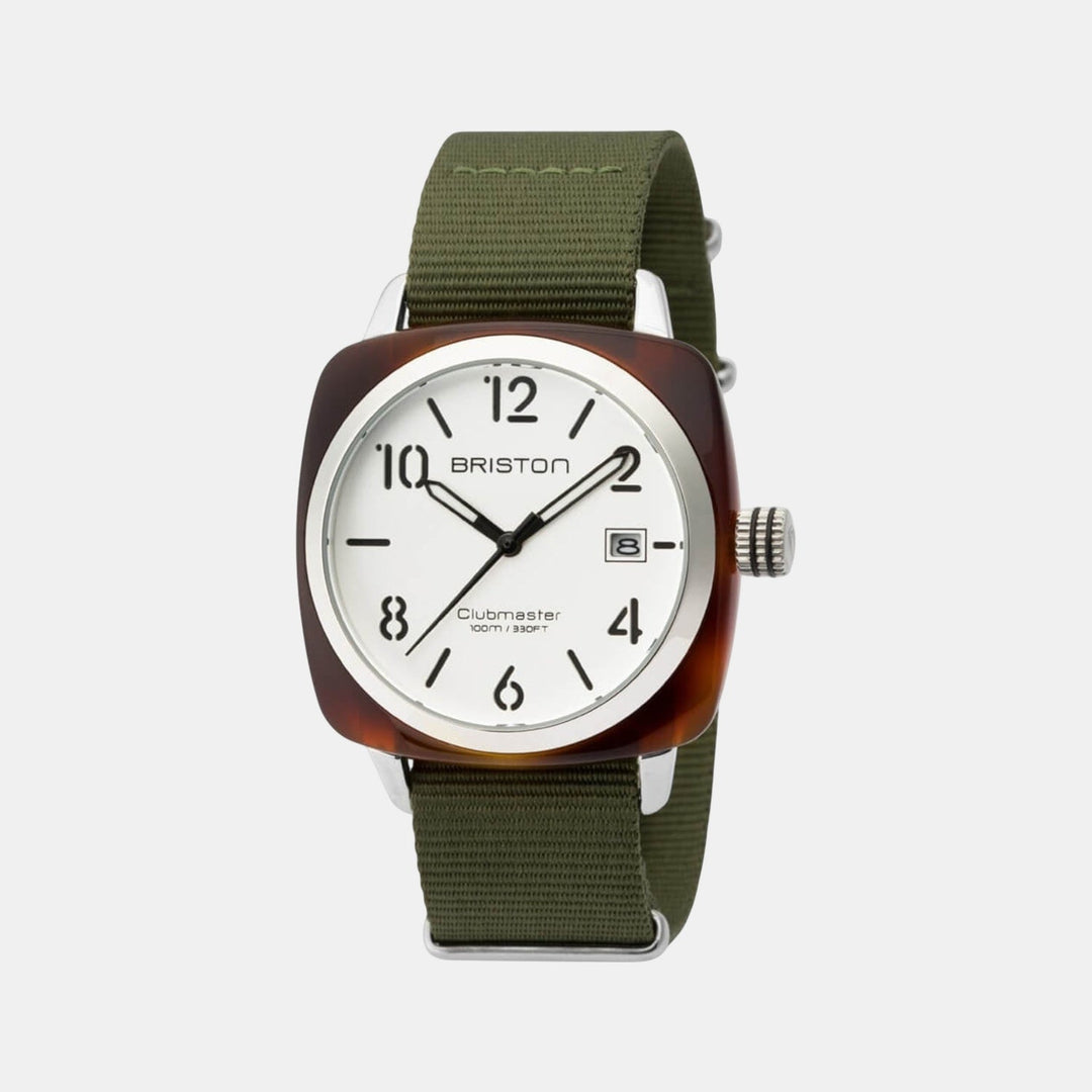 Briston Clubmaster Classic 16240.SA.T.2.NGA White Dial Unisex Watch