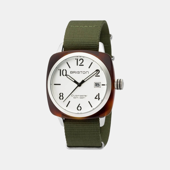 Briston Clubmaster Classic 16240.SA.T.2.NGA White Dial Unisex Watch
