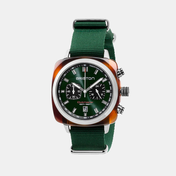 Briston Clubmaster Sport 17142.SA.TS.10.NBG Green Dial Men&