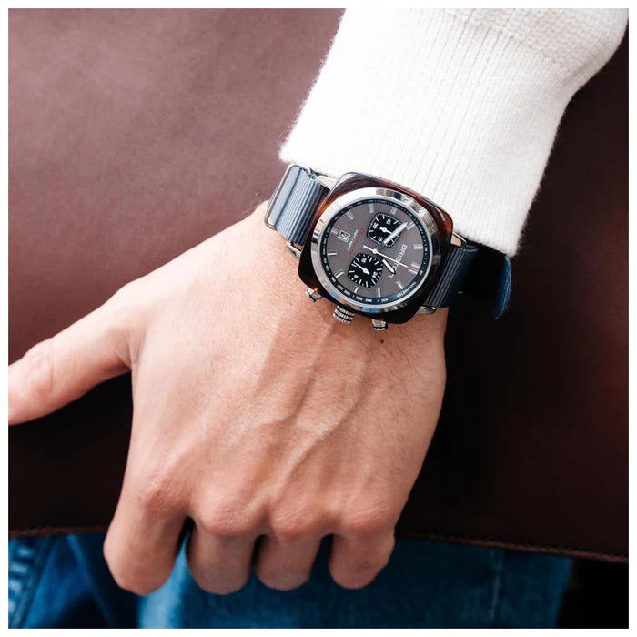 Briston Clubmaster Sport 17142.SA.TS.11.NG Grey Dial Chronograph Men&