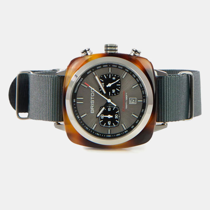 Briston Clubmaster Sport 17142.SA.TS.11.NG Grey Dial Chronograph Men&