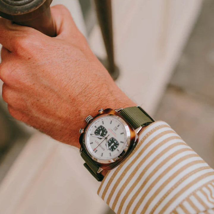Briston Clubmaster Sport 17142.SA.TS.2.NGA White Dial Men&