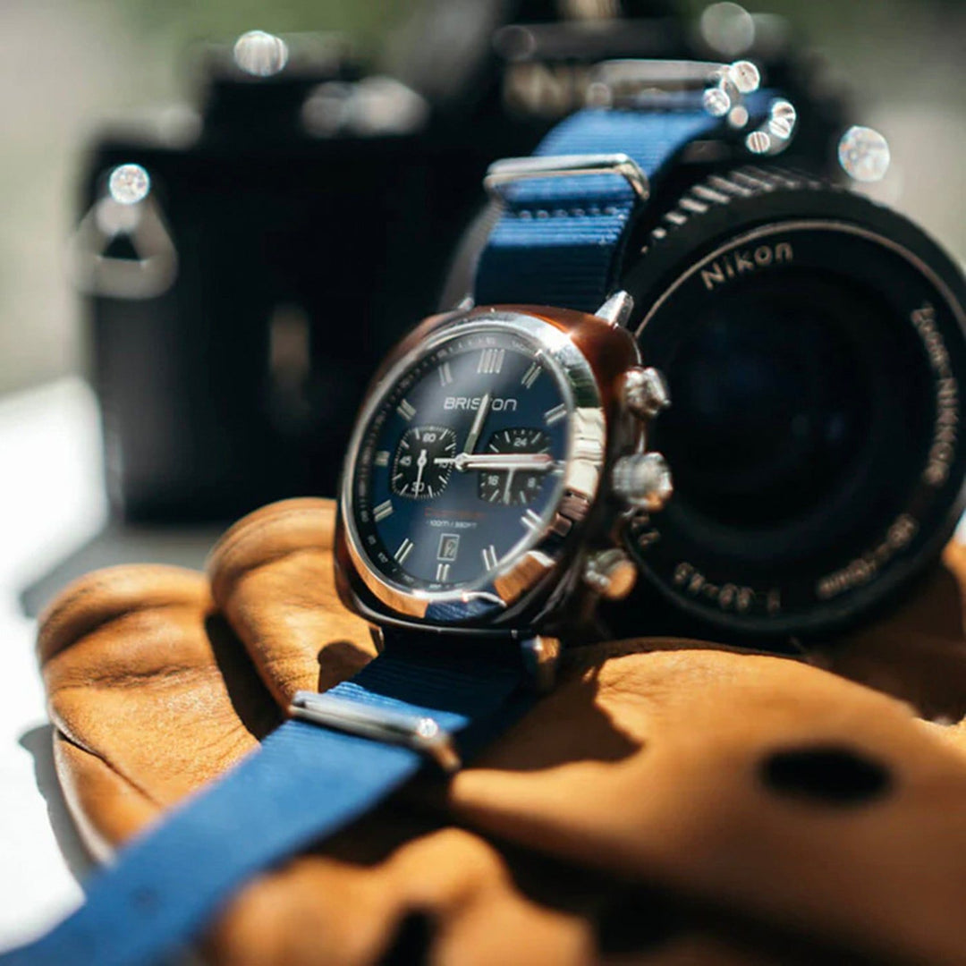 Briston Clubmaster Sport 17142.SA.TS.9.NNB Blue Dial Men&