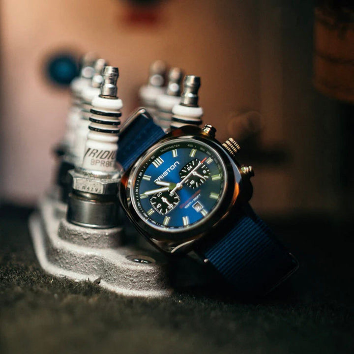 Briston Clubmaster Sport 17142.SA.TS.9.NNB Blue Dial Men&