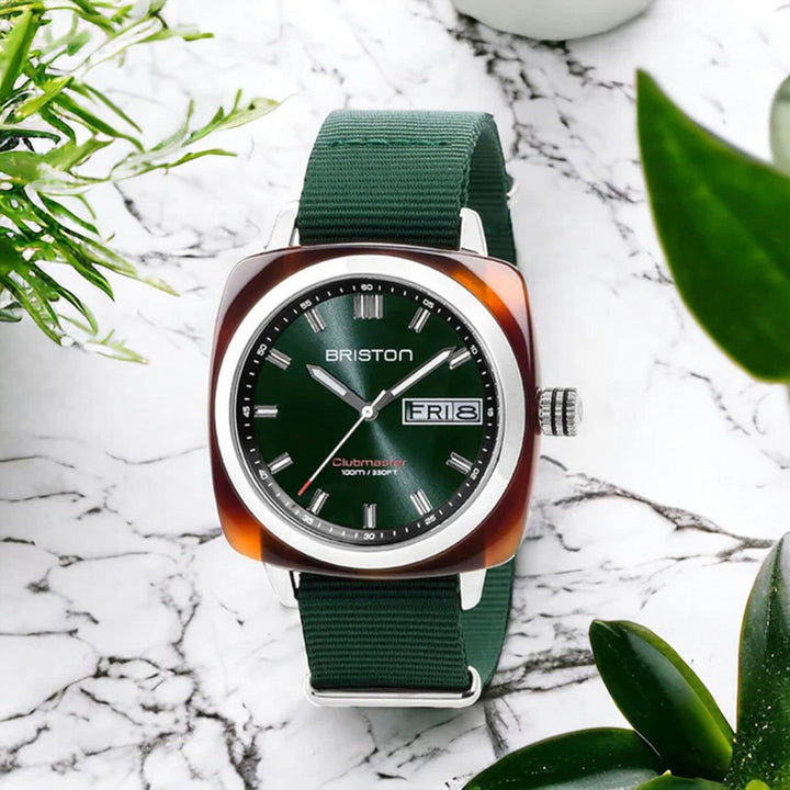 Briston Clubmaster Sport 17342.SA.TS.10.NBG Green Dial Men&
