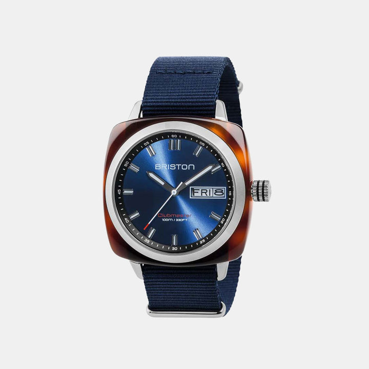Briston Clubmaster Sport 17342.SA.TS.9.NNB Blue Dial Men&