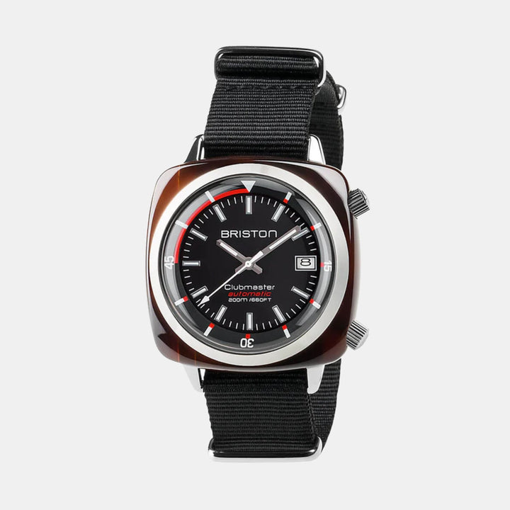 Briston Clubmaster Diver 17642.SA.TD.1.NB Black Dial Men&