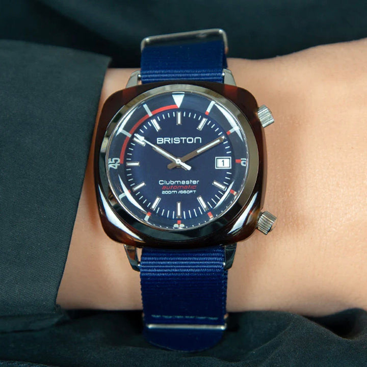 Briston Clubmaster Diver 17642.SA.TD.15.NNB Blue Dial Men&