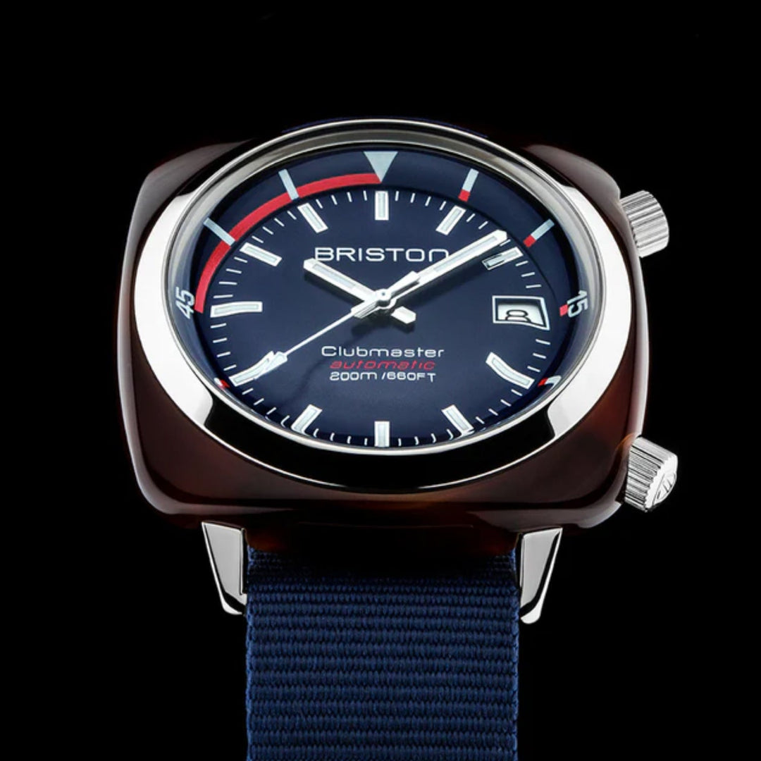 Briston Clubmaster Diver 17642.SA.TD.15.NNB Blue Dial Men&