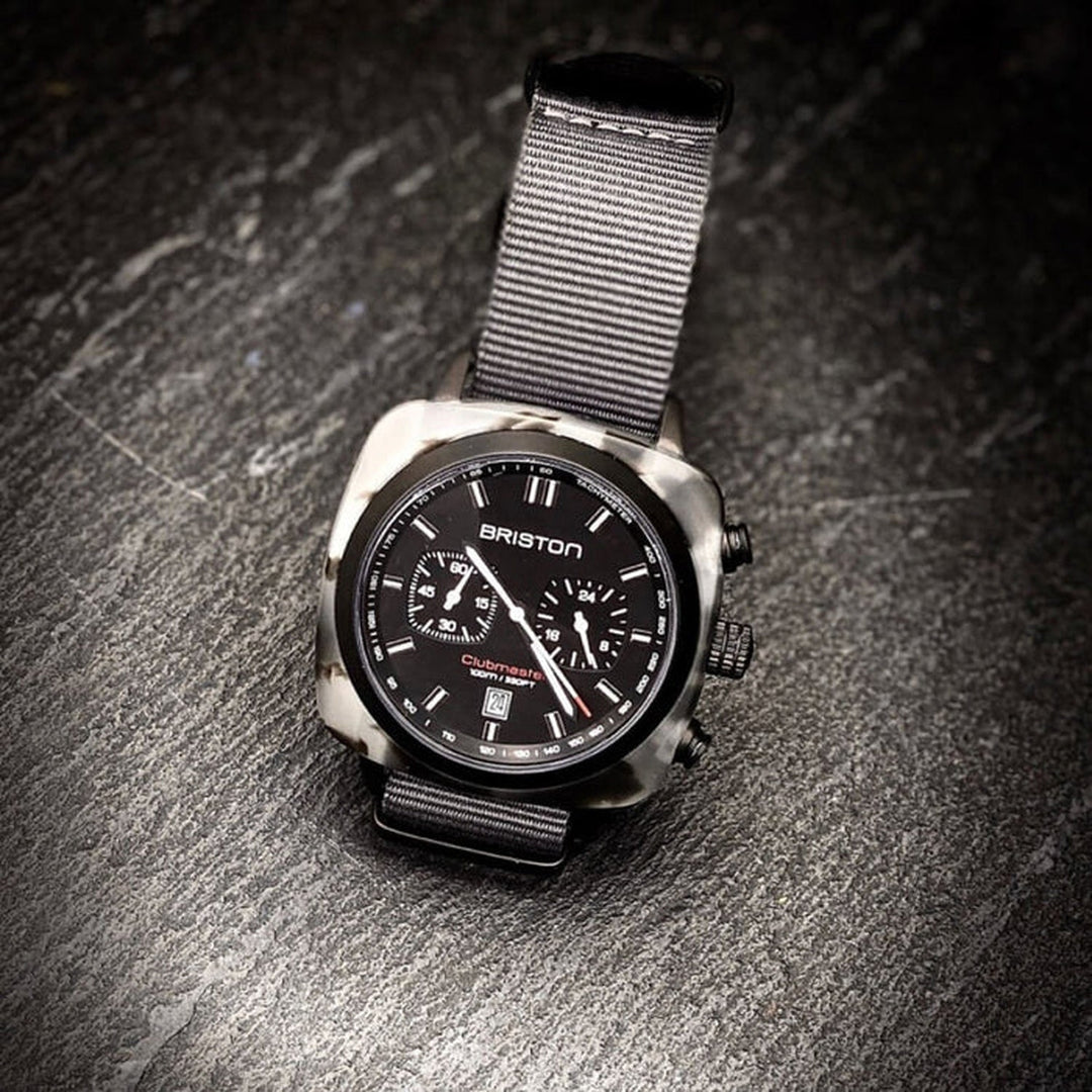 Briston Clubmaster Sport 18142.PBAM.GTS.3.NG Black Dial Men&