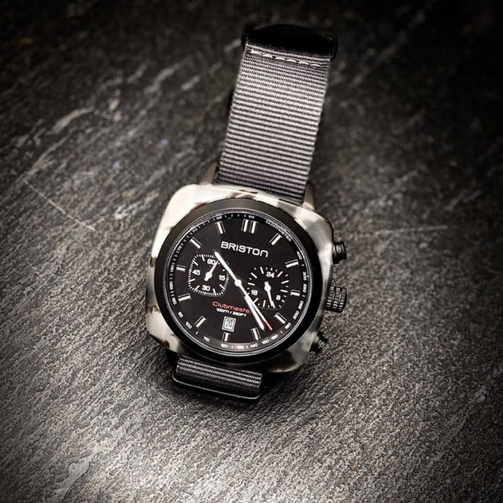 Briston Clubmaster Sport 18142.PBAM.GTS.3.NG Black Dial Men&